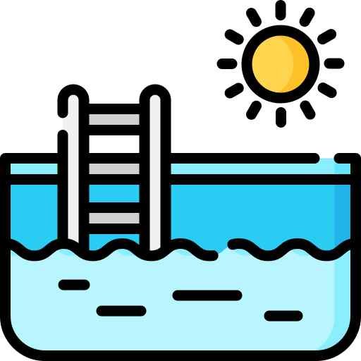 Swimming pool for residents at the Worli residential project